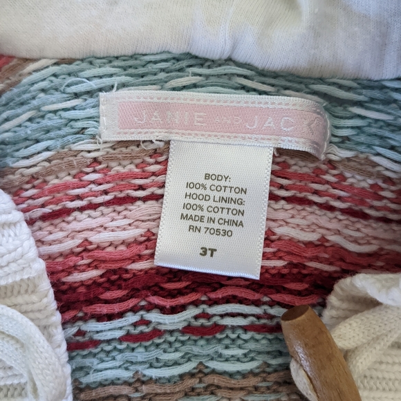 Janie and Jack Toddler Girl size 3 Sweater - Picture 2 of 2